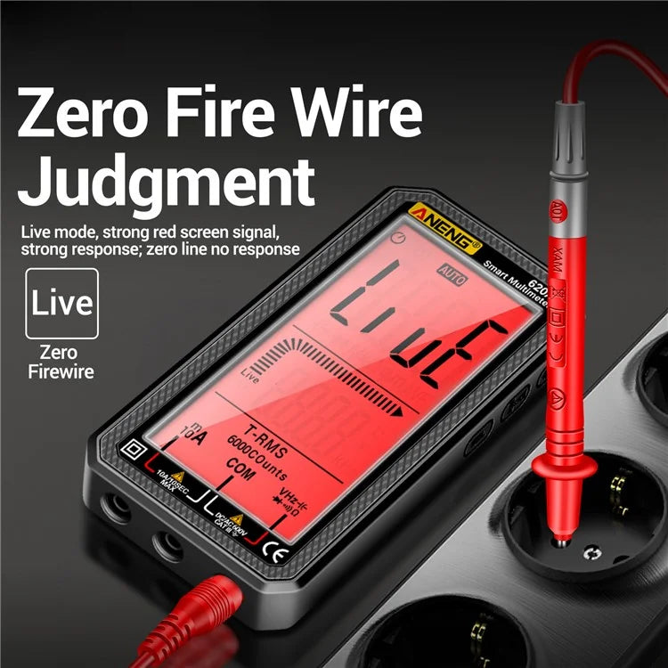 ANENG 620A Large Screen Digital Multimeter Voltage Current Resistance Tester