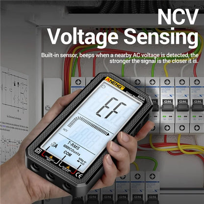 ANENG 620A Large Screen Digital Multimeter Voltage Current Resistance Tester