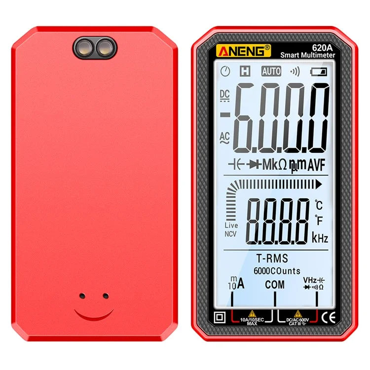 ANENG 620A Large Screen Digital Multimeter Voltage Current Resistance Tester