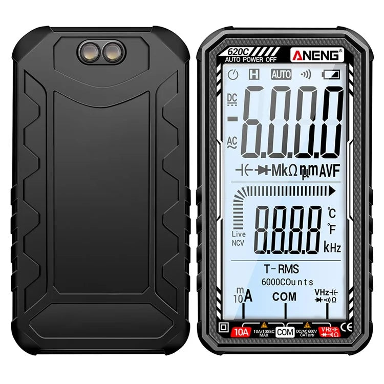 ANENG 620C Large Screen Digital Multimeter Rechargeable Voltage Current Resistance Tester