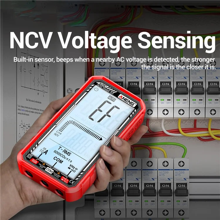 ANENG 620C Large Screen Digital Multimeter Rechargeable Voltage Current Resistance Tester