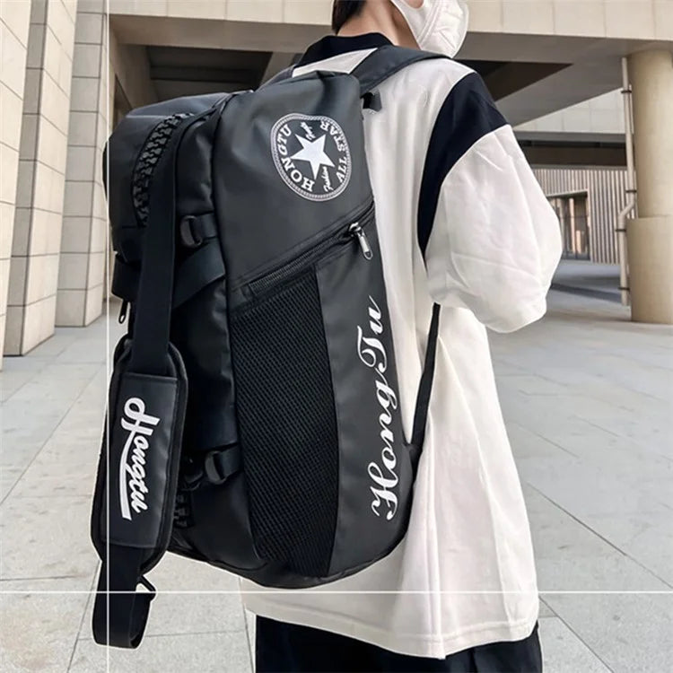 HT-325 Sports Shoulder Bag Oxford Cloth Travel Tote Bag Weekender Bag Storage Handbag