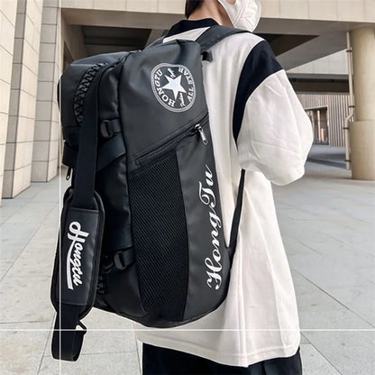 HT-325 Sports Shoulder Bag Oxford Cloth Travel Tote Bag Weekender Bag Storage Handbag