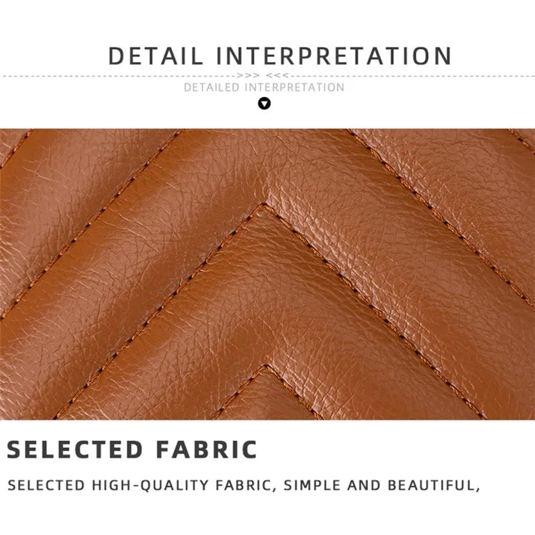 BAELLERRY N2401 PU Leather Women Short Wallet Cross Decoration Zipper Pocket Coin Purse