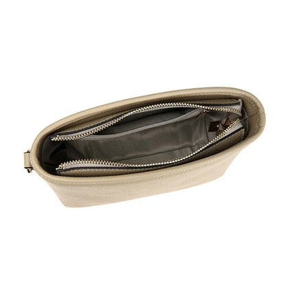 CKZC2214 Solid Color Cowhide Leather Crossbody Bag Women Square Shoulder Bag with 2 Shoulder Straps