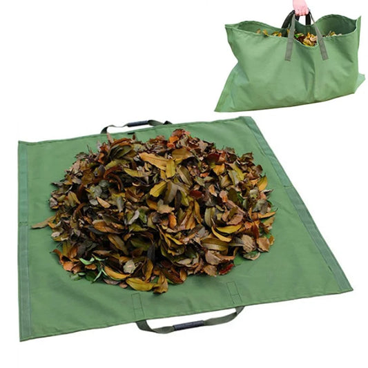 KG0055 Waterproof Canvas Large Capacity Lawn Garden Leaf Storage Bag Branches Fallen Leaves Container