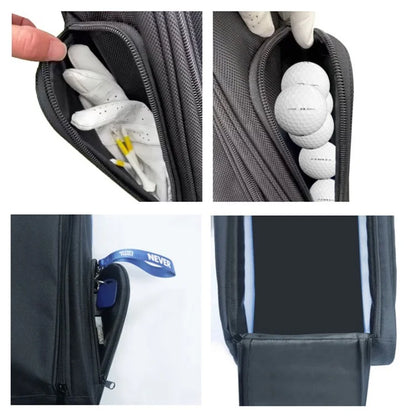 KG0228 Sport Shoes Zipper Storage Bag 600D Oxford Cloth Golf Balls Carrying Tote Bag