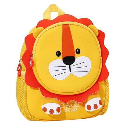 Children's Backpack Neoprene SBR Kids Anti-Lost Students School Book Bag with 3D Cartoon Decor, Size: L