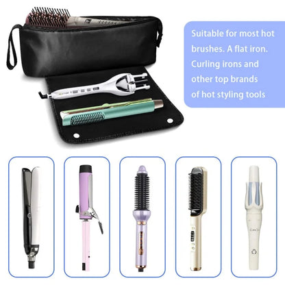 For Dyson Hair Straightener Curling Iron Hair Styling Tool Storage Bag Polyester Carrying Bag