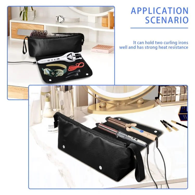 For Dyson Hair Straightener Curling Iron Hair Styling Tool Storage Bag Polyester Carrying Bag