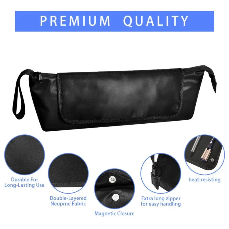 For Dyson Hair Straightener Curling Iron Hair Styling Tool Storage Bag Polyester Carrying Bag