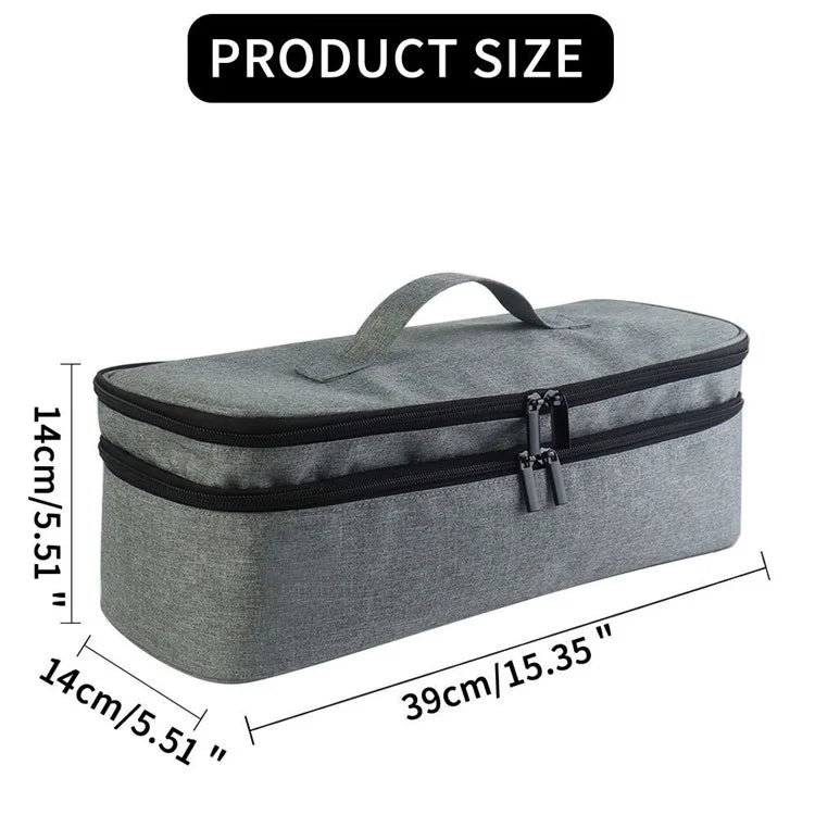 For Revlon One Step Original 1.0 / PLUS 2.0 Hair Styling Tool Storage Bag Dual Layer Polyester Handbag