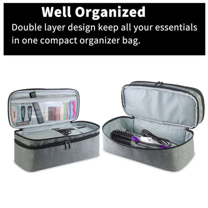 For Revlon One Step Original 1.0 / PLUS 2.0 Hair Styling Tool Storage Bag Dual Layer Polyester Handbag