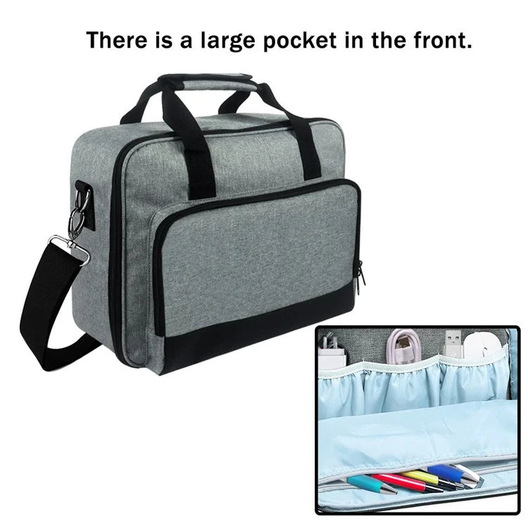 For Epson / BenQ / ViewSonic Shoulder Bag Projector Accessories Storage Pouch