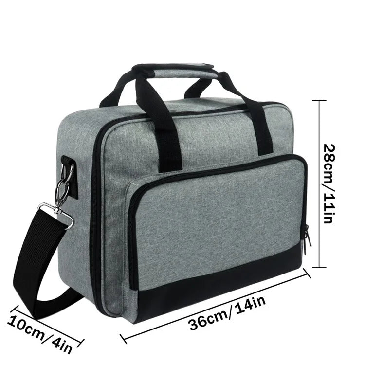 For Epson / BenQ / ViewSonic Shoulder Bag Projector Accessories Storage Pouch