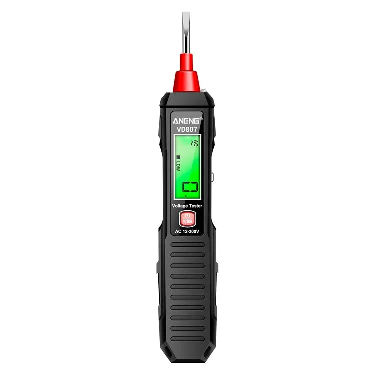 ANENG VD807 Multi-Function Voltage Display Test Pencil Zero / Fire Line Smart Recognizer LED Flashlight Wire Tester