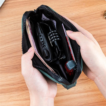 ROCKBROS L001 Nylon Phone Zipper Bag Earphone Cash Keys Storage Bag