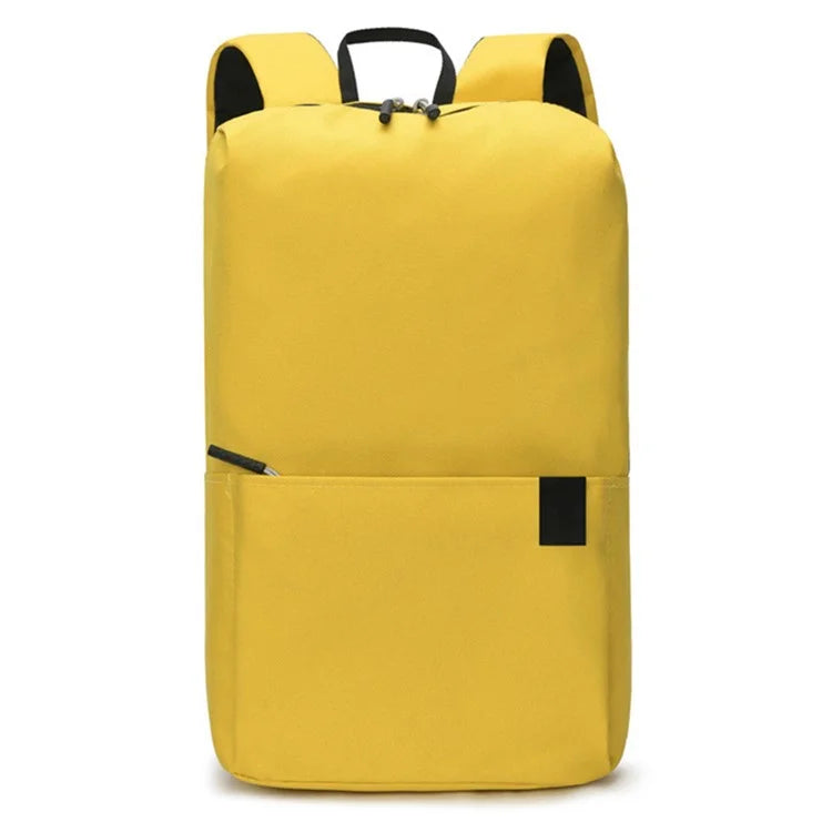 Large Capacity Student Backpack Portable Canvas Schoolbag Waterproof Travel Computer Laptop Shoulder Bag