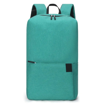 Large Capacity Student Backpack Portable Canvas Schoolbag Travel Computer Laptop Shoulder Bag