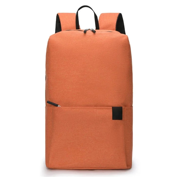 Large Capacity Student Backpack Portable Canvas Schoolbag Travel Computer Laptop Shoulder Bag