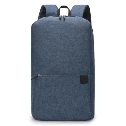 Large Capacity Student Backpack Portable Canvas Schoolbag Travel Computer Laptop Shoulder Bag