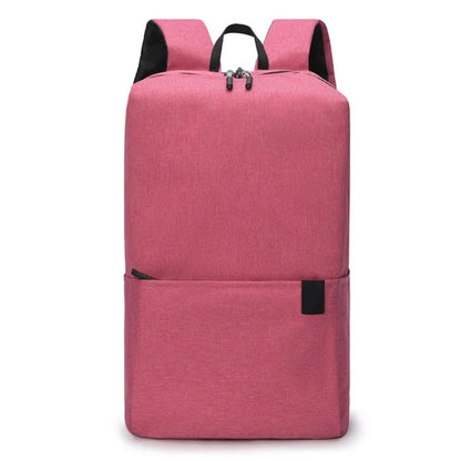 Large Capacity Student Backpack Portable Canvas Schoolbag Travel Computer Laptop Shoulder Bag