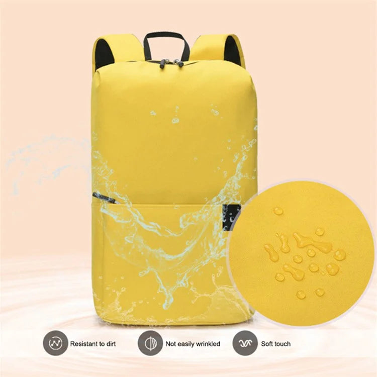 Large Capacity Student Backpack Portable Canvas Schoolbag Travel Computer Laptop Shoulder Bag