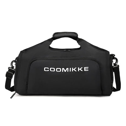 Large Capacity Oxford Cloth Sport Fitness Tote Crossbody Bag Travel Luggage Carrying Bag
