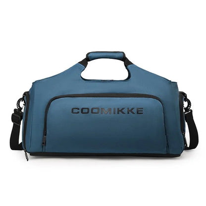 Large Capacity Oxford Cloth Sport Fitness Tote Crossbody Bag Travel Luggage Carrying Bag