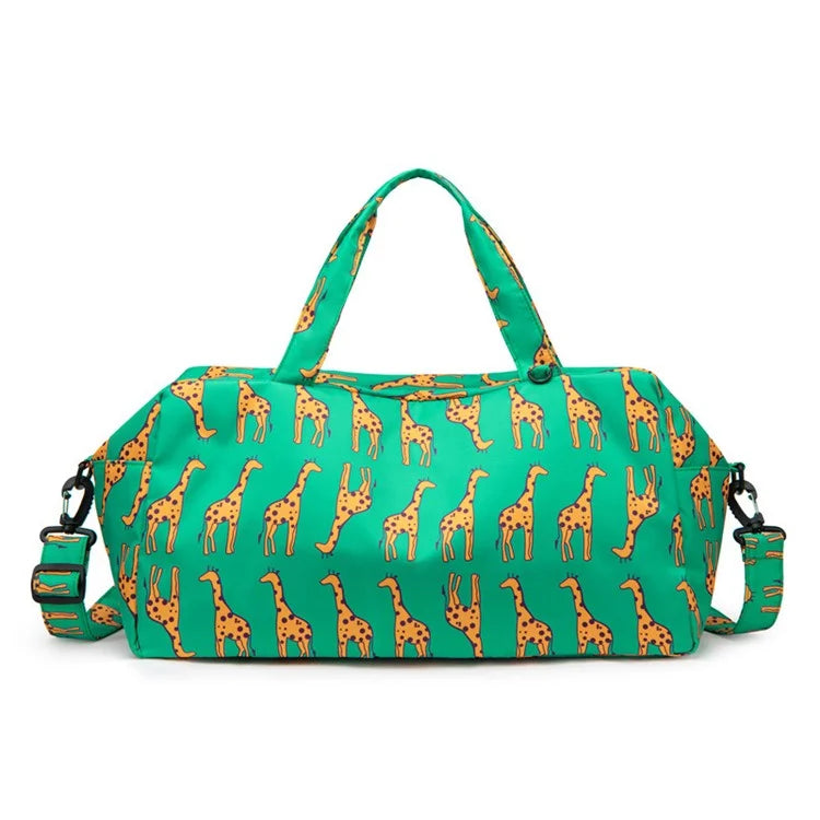 Dry Wet Separation Travel Bag Waterproof Oxford Cloth Portable Luggage Tote Carry Bag