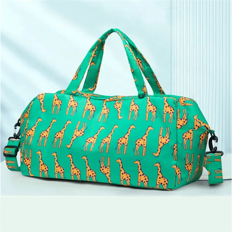 Dry Wet Separation Travel Bag Waterproof Oxford Cloth Portable Luggage Tote Carry Bag