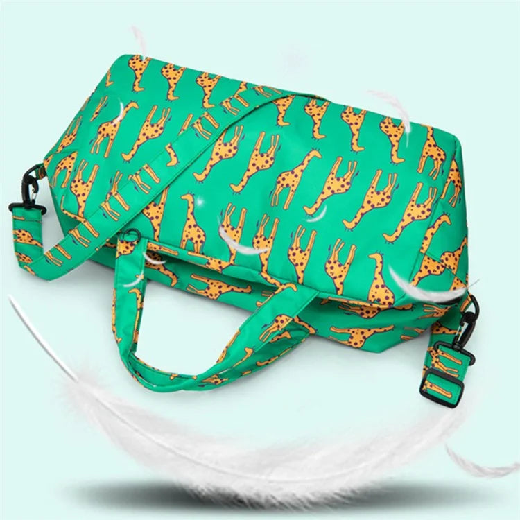 Dry Wet Separation Travel Bag Waterproof Oxford Cloth Portable Luggage Tote Carry Bag
