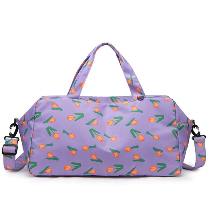 Dry Wet Separation Travel Bag Waterproof Oxford Cloth Portable Luggage Tote Carry Bag