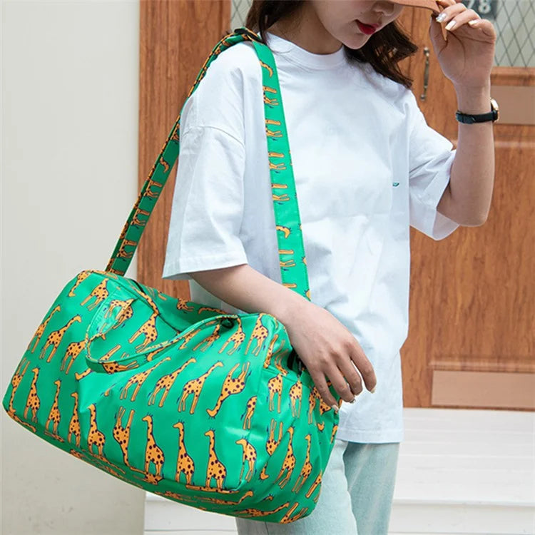 Dry Wet Separation Travel Bag Waterproof Oxford Cloth Portable Luggage Tote Carry Bag