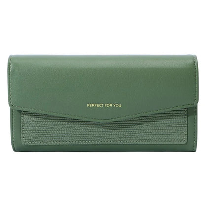 PERFECT FOR YOU Fashion Women's Wallet PU Leather Card Holder Cash Pouch Storage Bag Clutch Purse