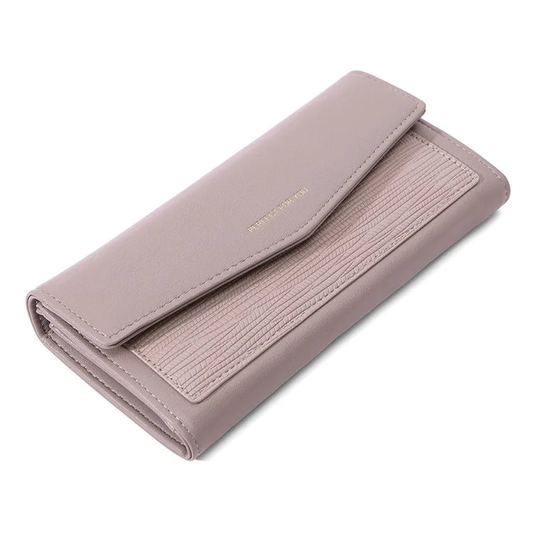 PERFECT FOR YOU Fashion Women's Wallet PU Leather Card Holder Cash Pouch Storage Bag Clutch Purse