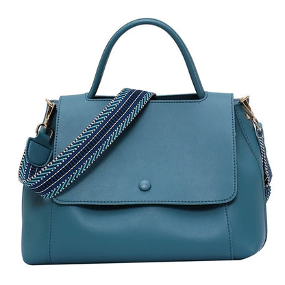 MM1926 Winter PU Leather Crossbody Bag Women's Satchel Shoulder Bag Large Handbag Tote Bag