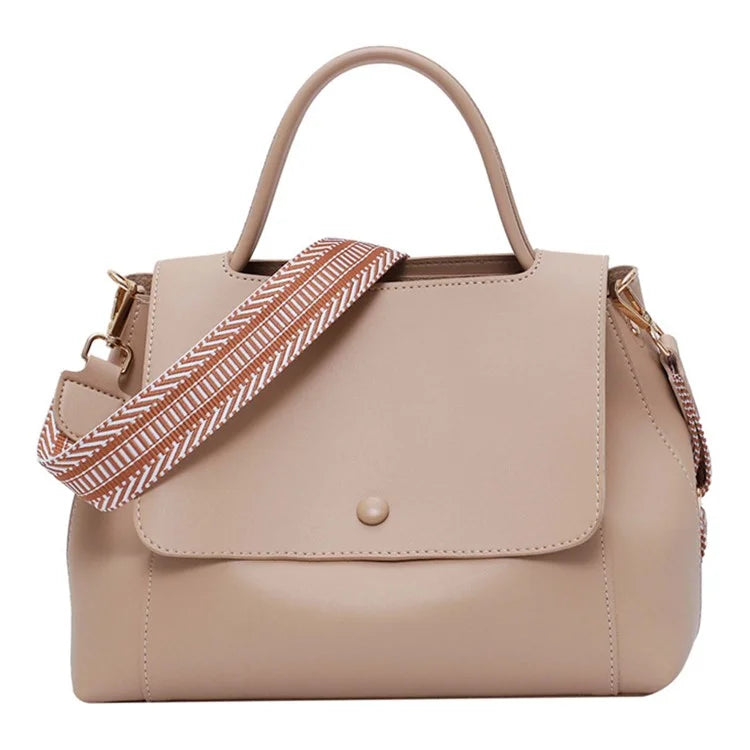 MM1926 Winter PU Leather Crossbody Bag Women's Satchel Shoulder Bag Large Handbag Tote Bag