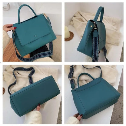 MM1926 Winter PU Leather Crossbody Bag Women's Satchel Shoulder Bag Large Handbag Tote Bag