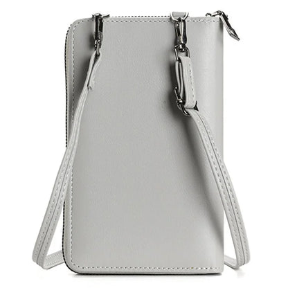 3421 PU Leather Weave Crossbody Bag for Women Cell Phone Mini Pouch Card Holder Wallet Shoulder Bag