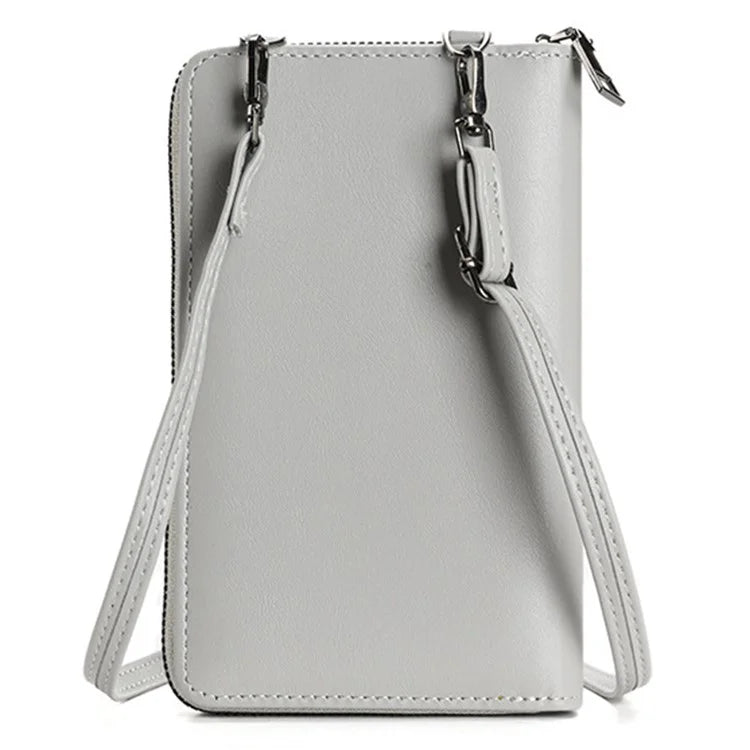 3421 PU Leather Weave Crossbody Bag for Women Cell Phone Mini Pouch Card Holder Wallet Shoulder Bag