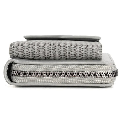 3421 PU Leather Weave Crossbody Bag for Women Cell Phone Mini Pouch Card Holder Wallet Shoulder Bag