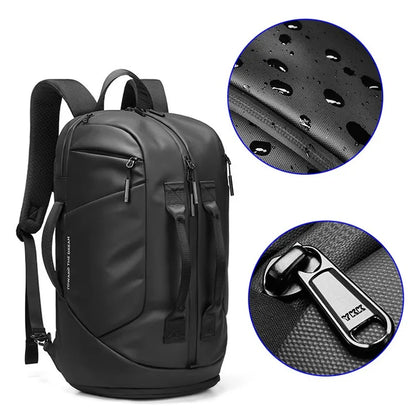 8295 Multifunctional Oxford Cloth Portable Bag Business Style Backpack Outdoor Waterproof Travel Bag