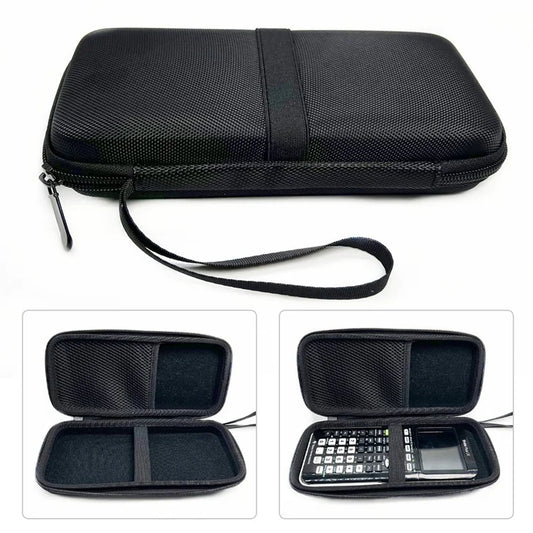 For Texas Instruments TI-84 Plus CE / TI-84 Plus / TI-Nspire CX II CAS / TI-Nspire CX II / TI-83 Plus Storage Bag Graphics Calculator Case