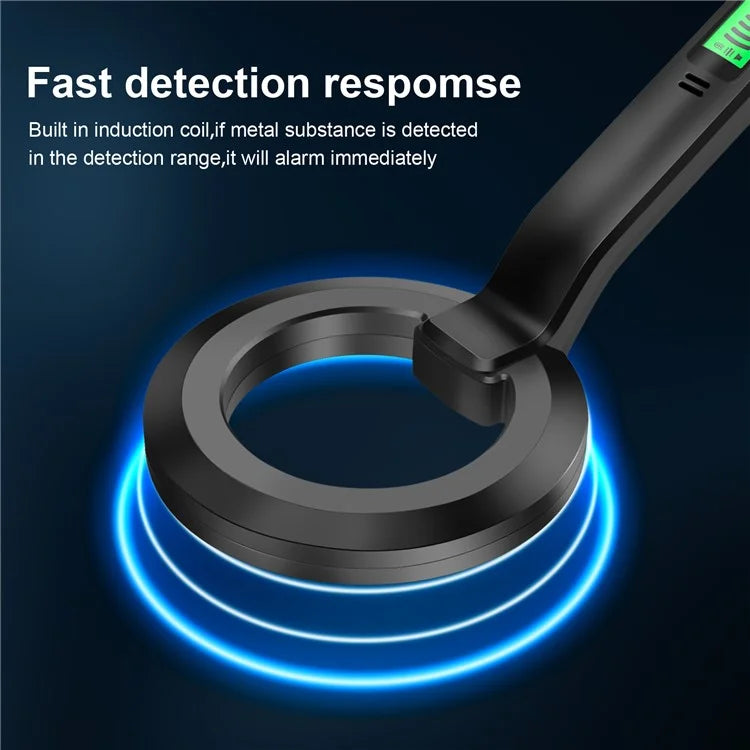 G-P Handheld LCD Display Metal Detector Portable Pin Pointer Treasure Finder Probe with Buzzer Alarm / Vibration