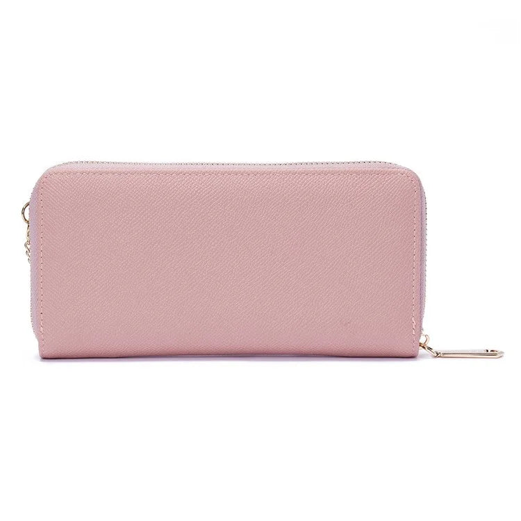 PERFECT FOR YOU 6306-002 Women Organ Long Purse PU Leather Cellphone Clutch with Separate Card Holder