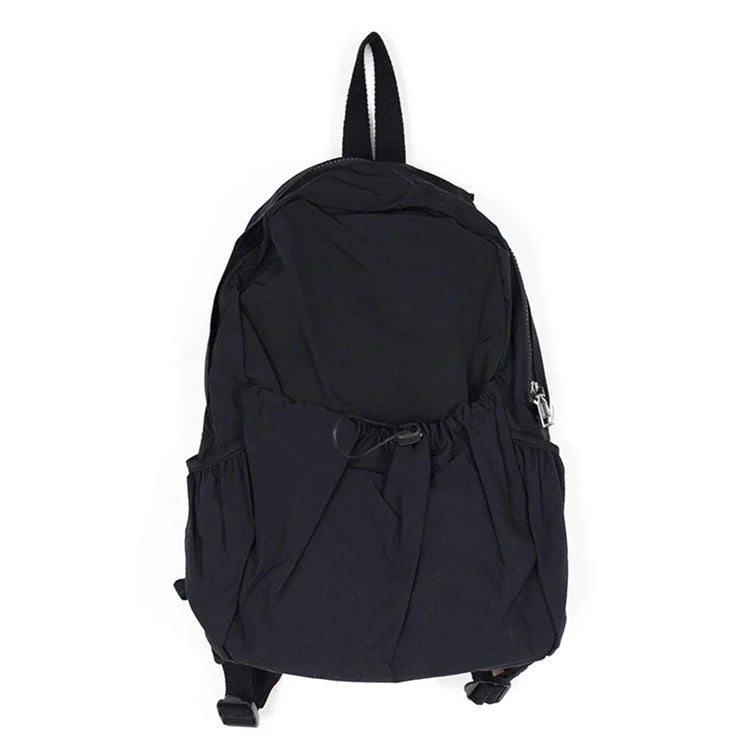 Lightweight Nylon Schoolbag Large Capacity Backpack Casual Travel Daypack