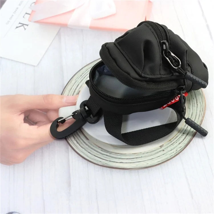 Mini Neck Hanging Coin Purse Men Women Oxford Cloth Sport Cycling Keys Storage Bag