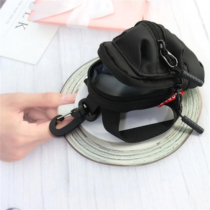 Mini Neck Hanging Coin Purse Men Women Oxford Cloth Sport Cycling Keys Storage Bag