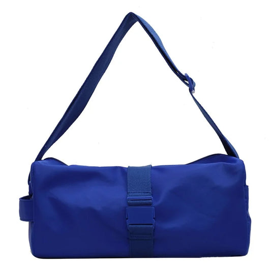 Nylon Sports Gym Bag Duffel Bag Weekend Overnight Shoulder Bag Handbag